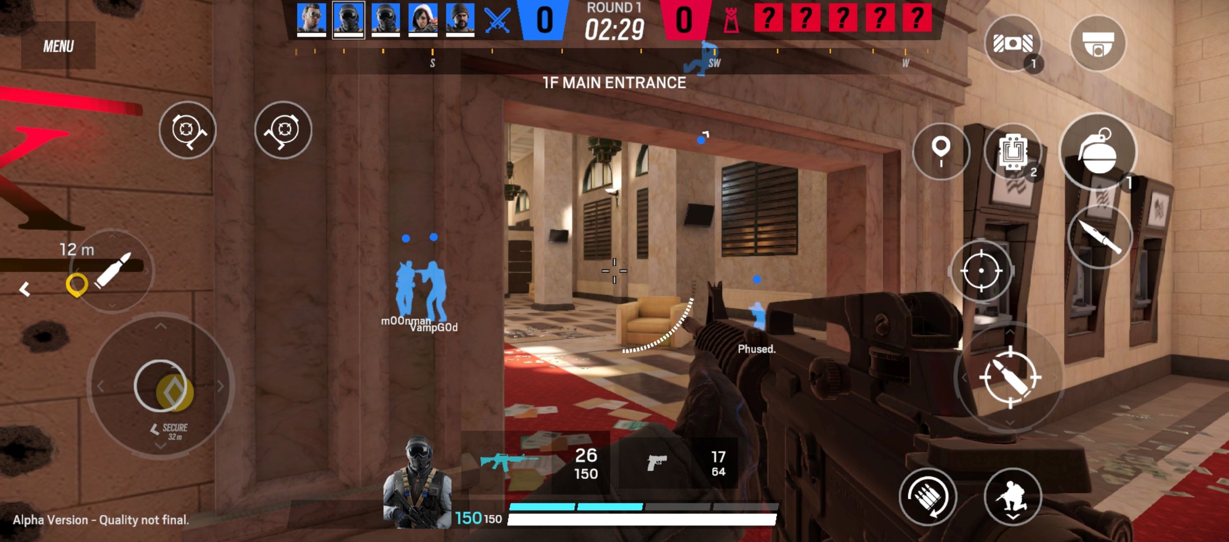 Rainbow Six Mobile Android gameplay (1)