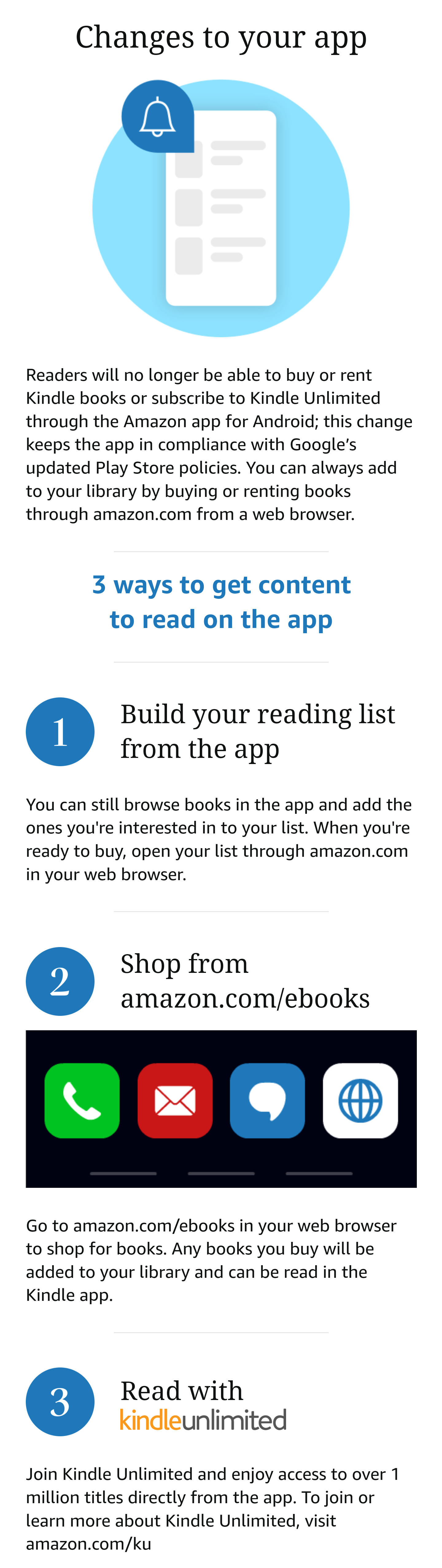 Amazon stops selling digital goods in its Android app to escape Google's Play Store tax