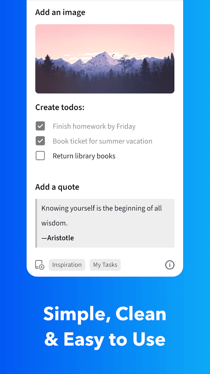 UpNote-Notes, Diaries, Journal Indie App Summary (1)