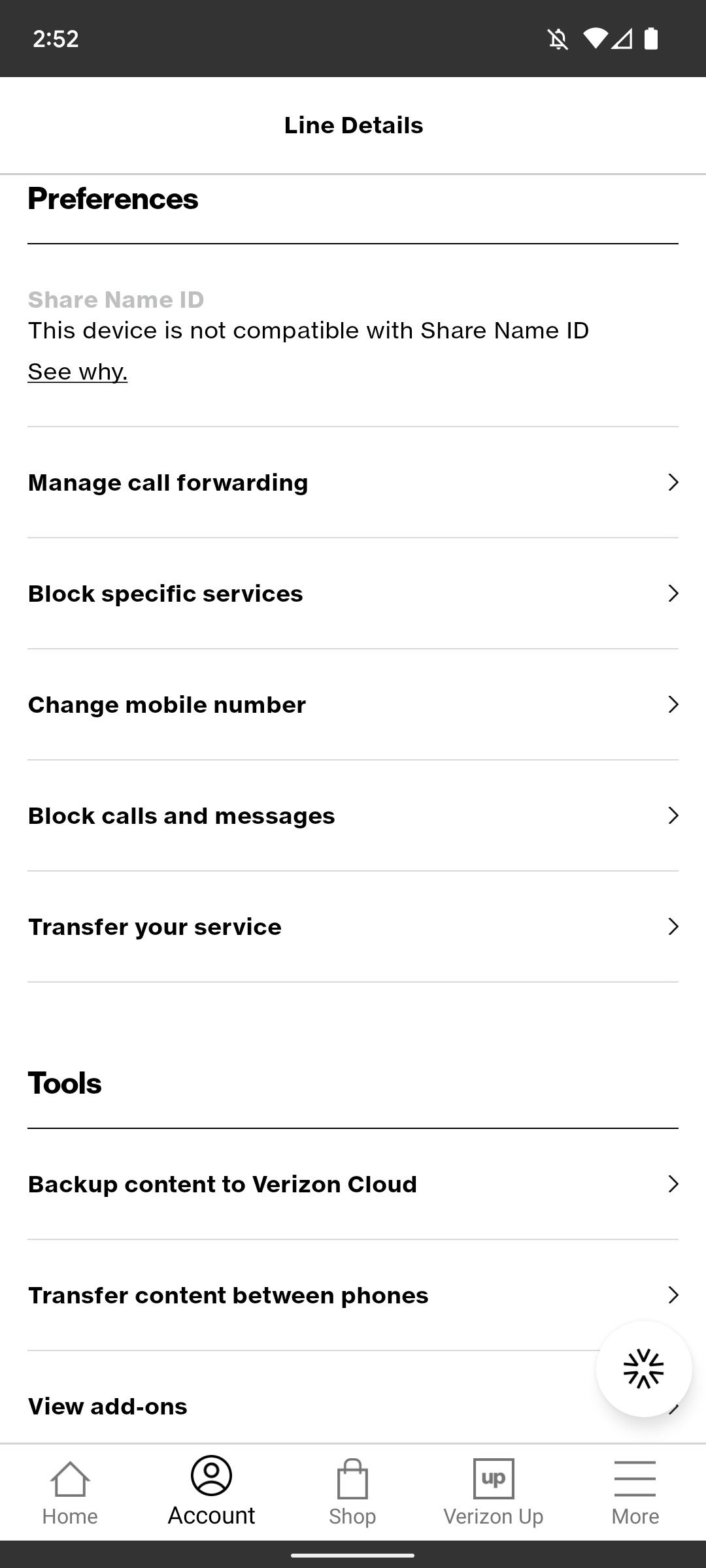 Verizon Manage Call Forwarding