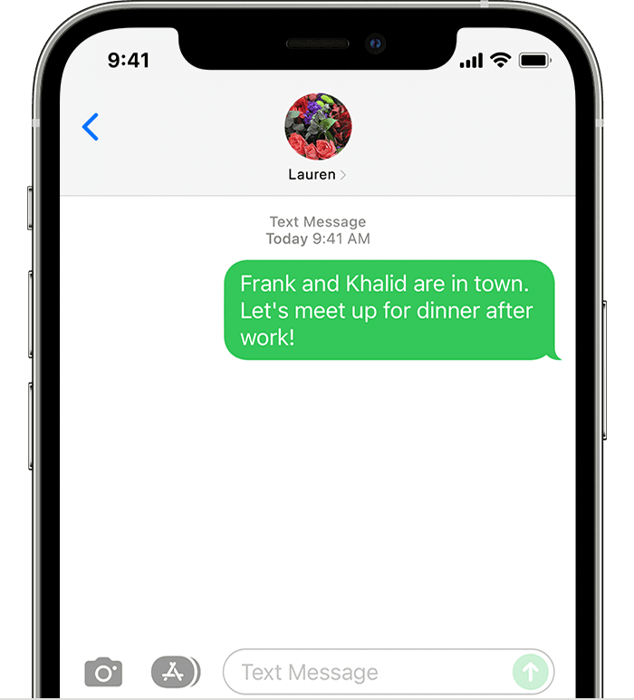 iphone sent as text message mean blocked