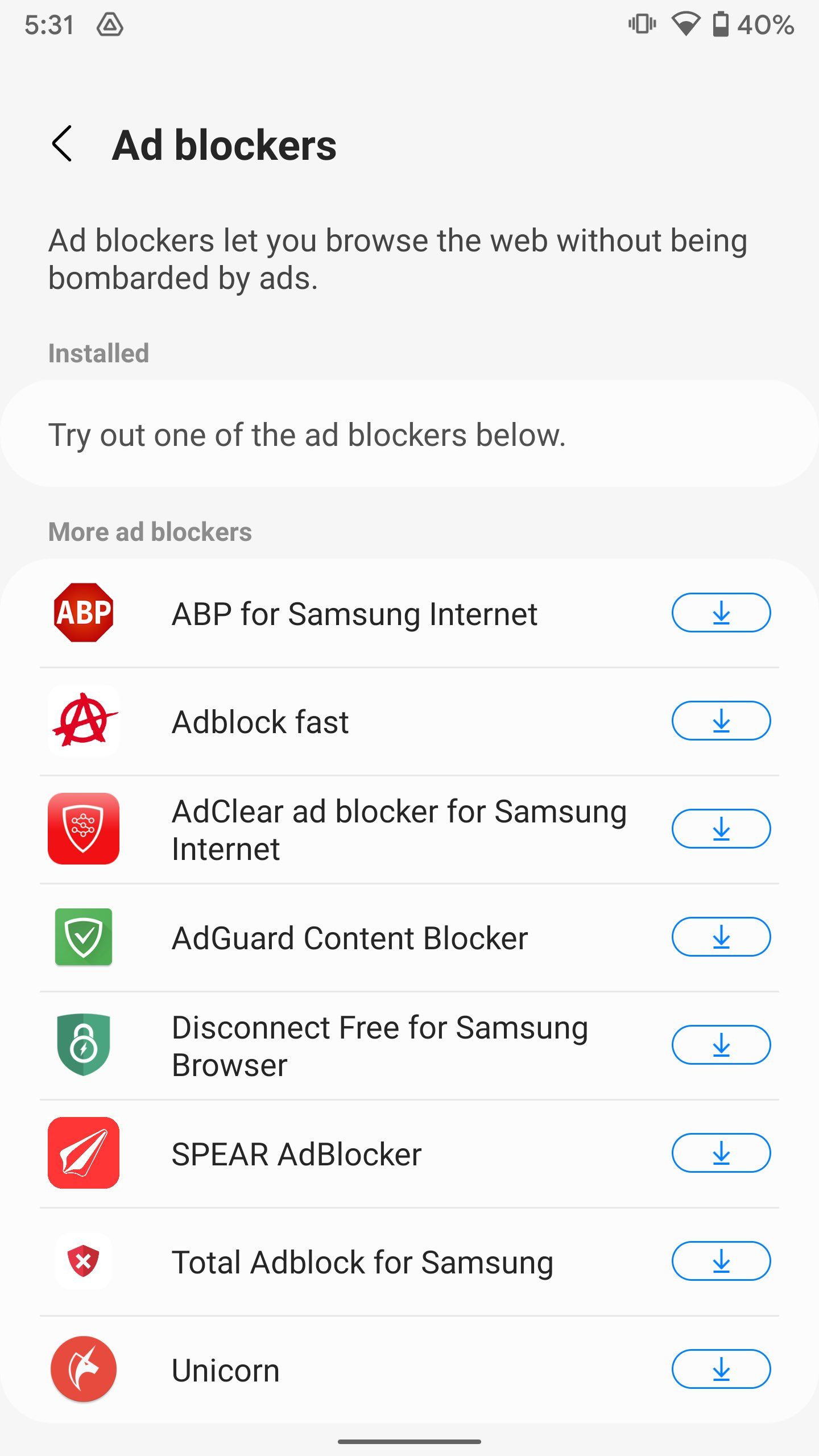 adguard samsung internet