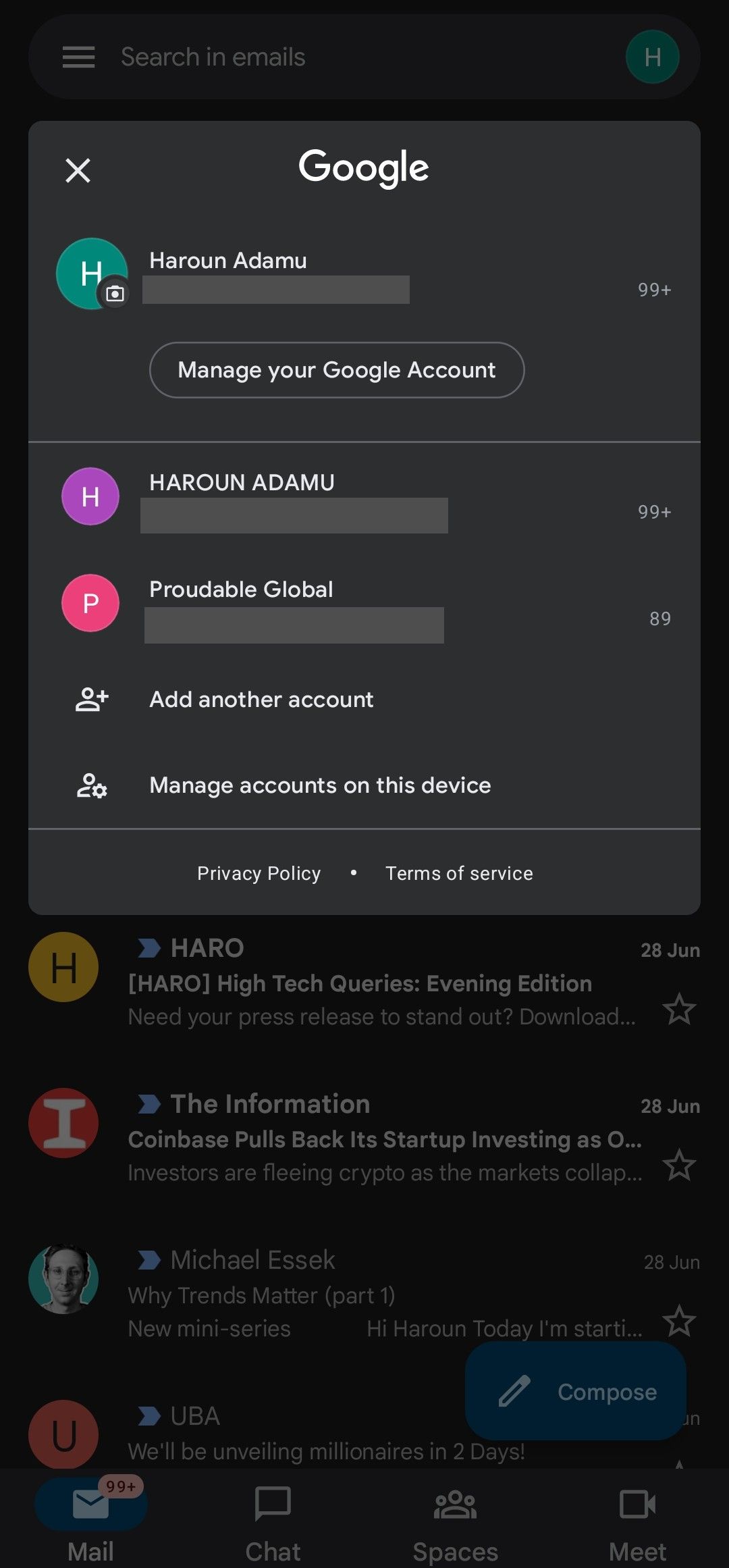 You can now manage your Google storage straight from Gmail