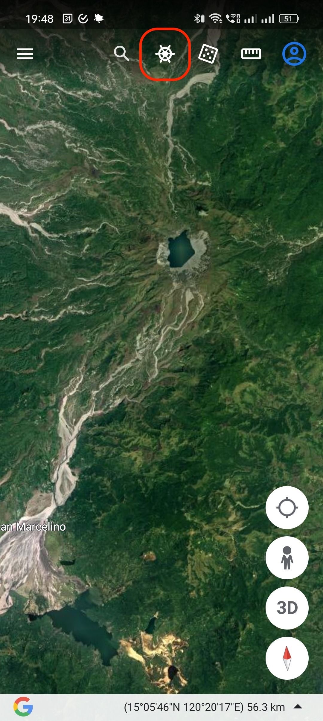 aplikasi Android Google Earth