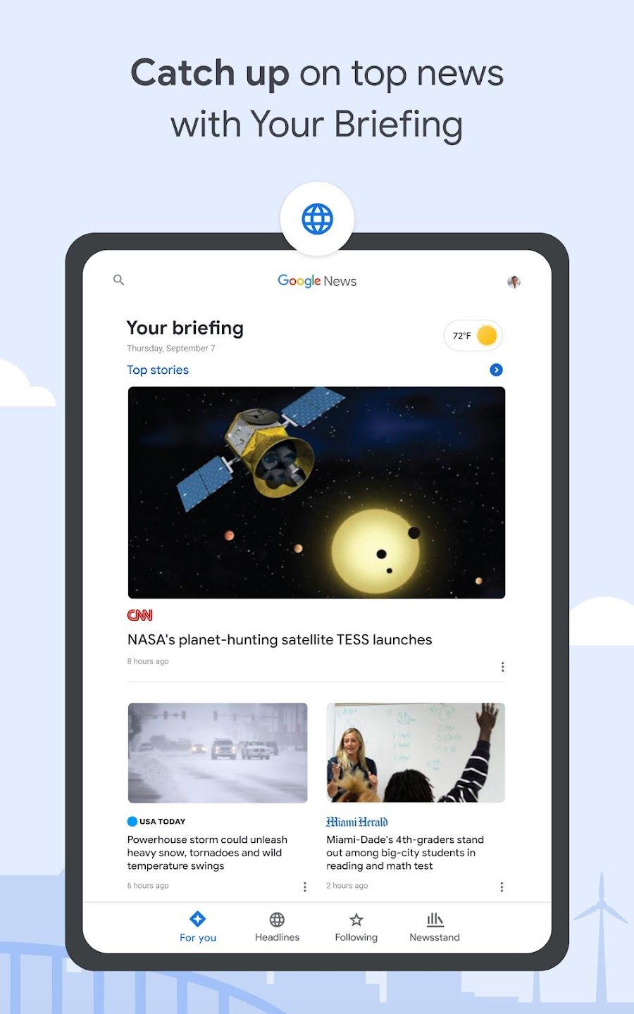 Google News tablet app roundup