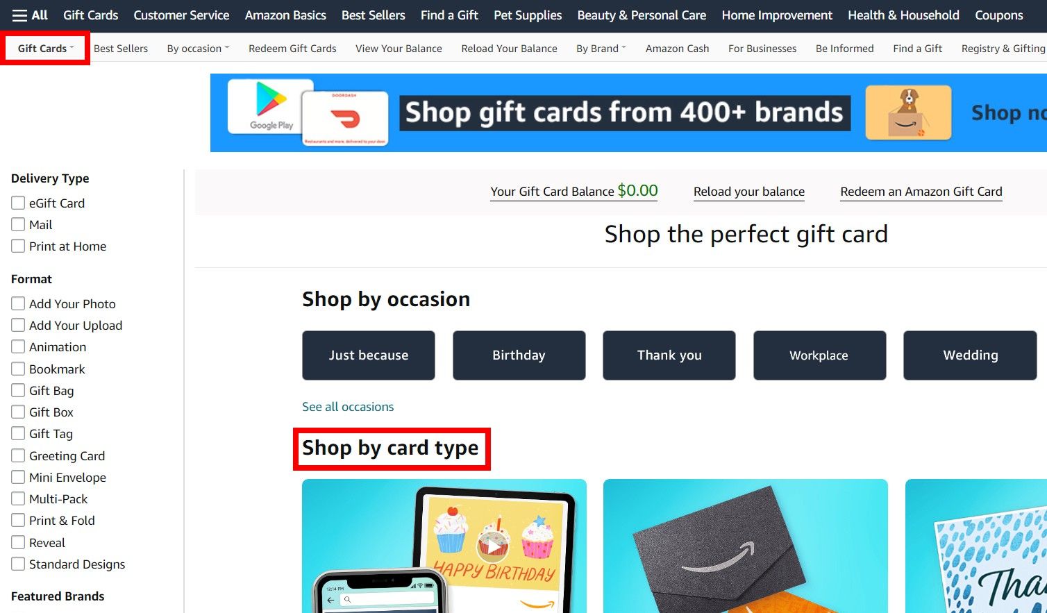 Where to buy Amazon gift cards CVS, Kroger, Walgreens, and more