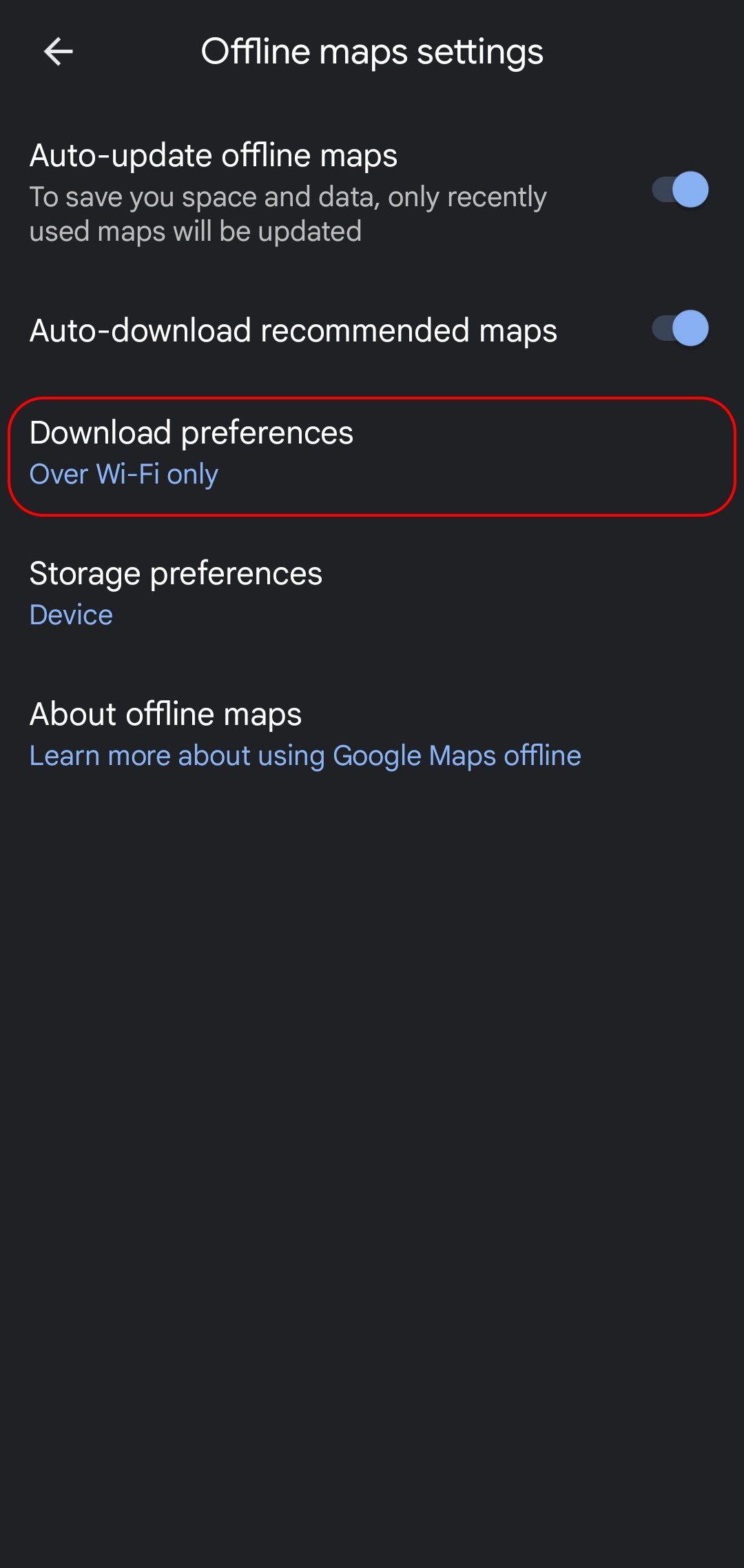 How to download Google Maps to navigate offline