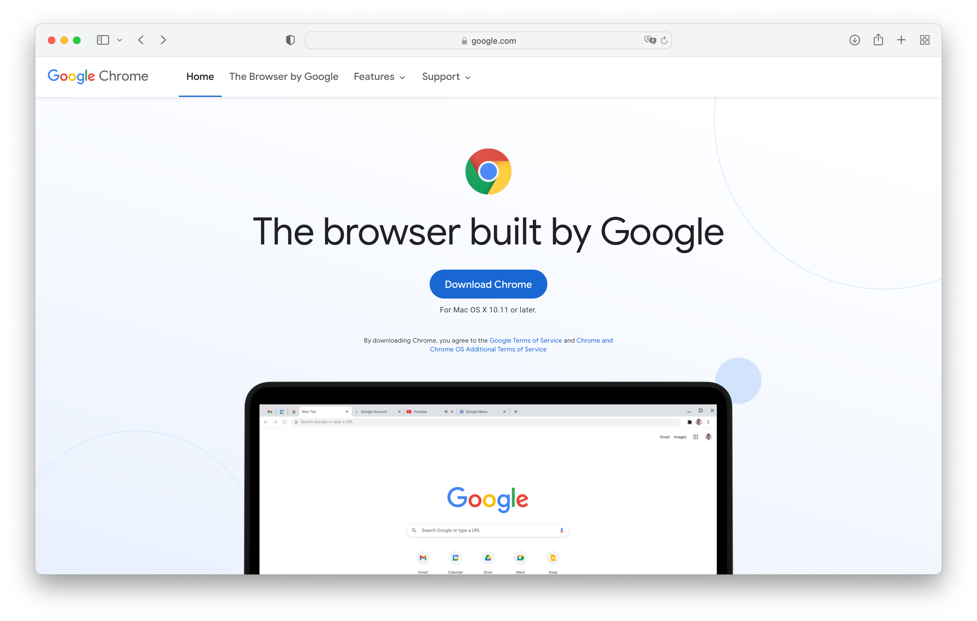 how to download chrome to macbook