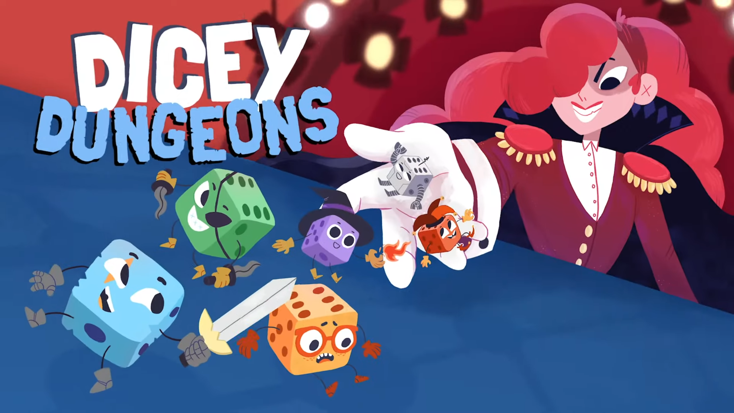 Dicey Dungeons launch hero