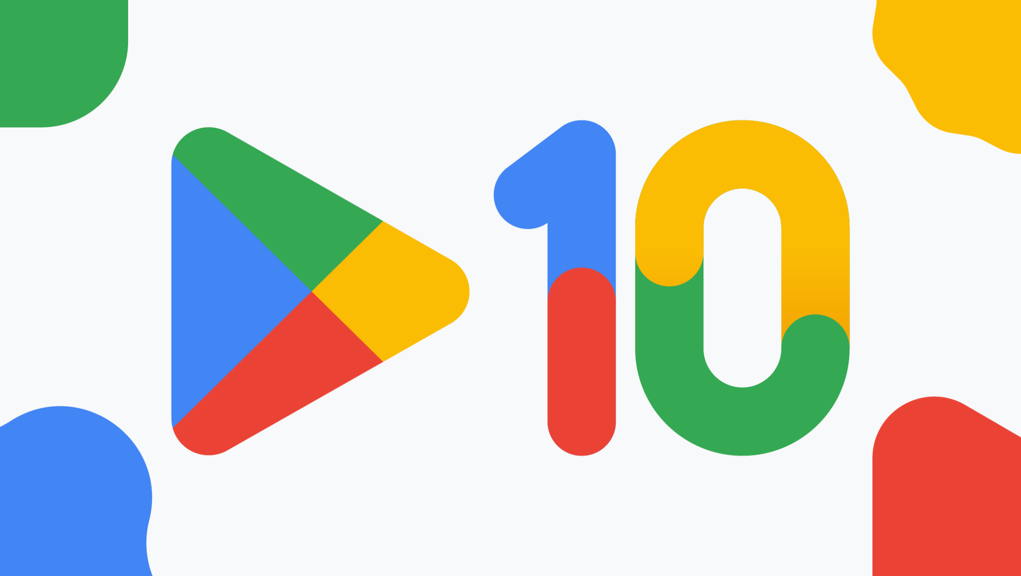 Google Play new logo hero