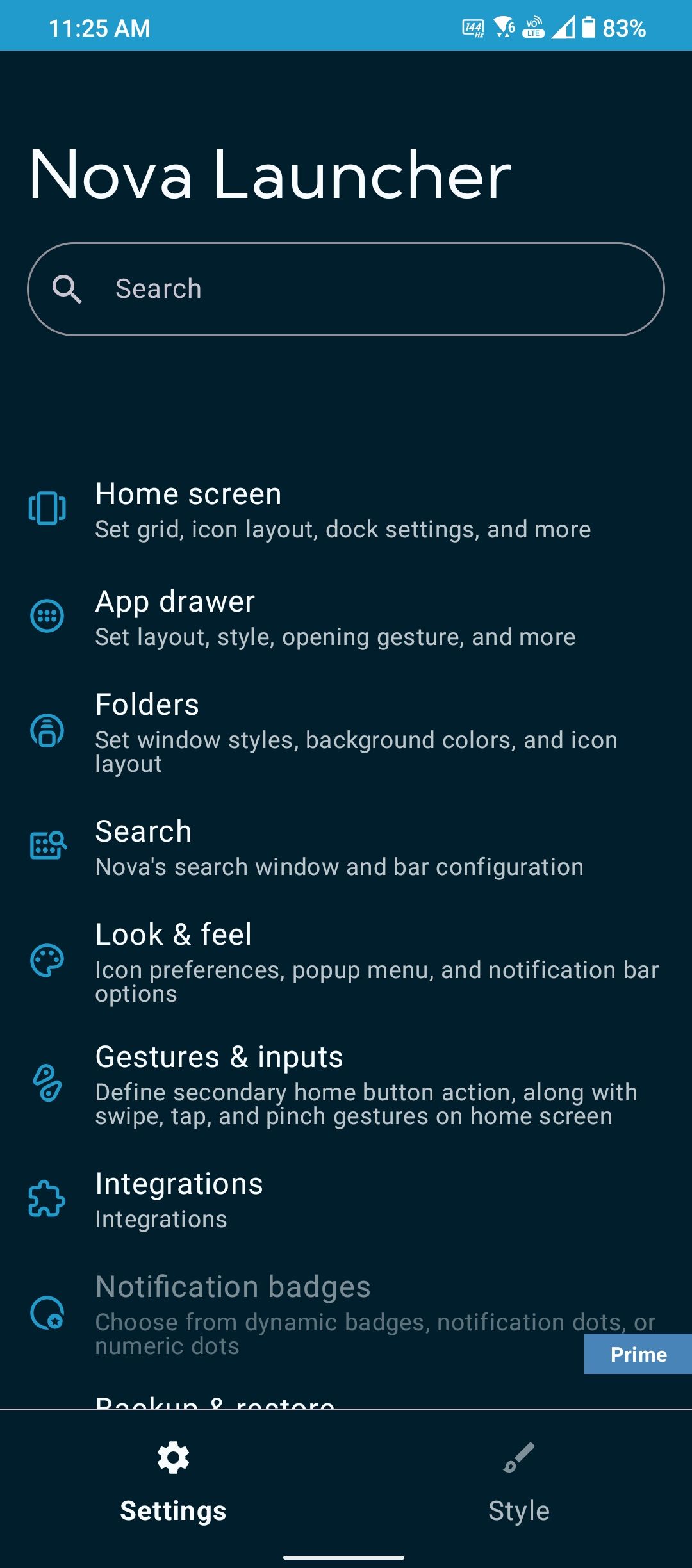 Nova beta 8 settings (1)