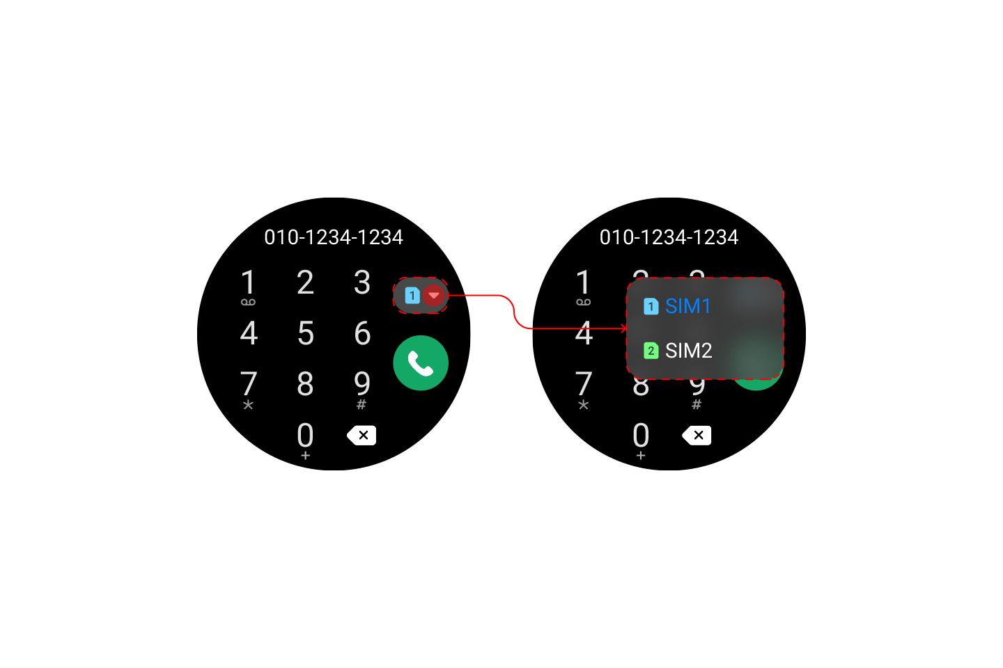 One UI Watch 4.5 dual SIM