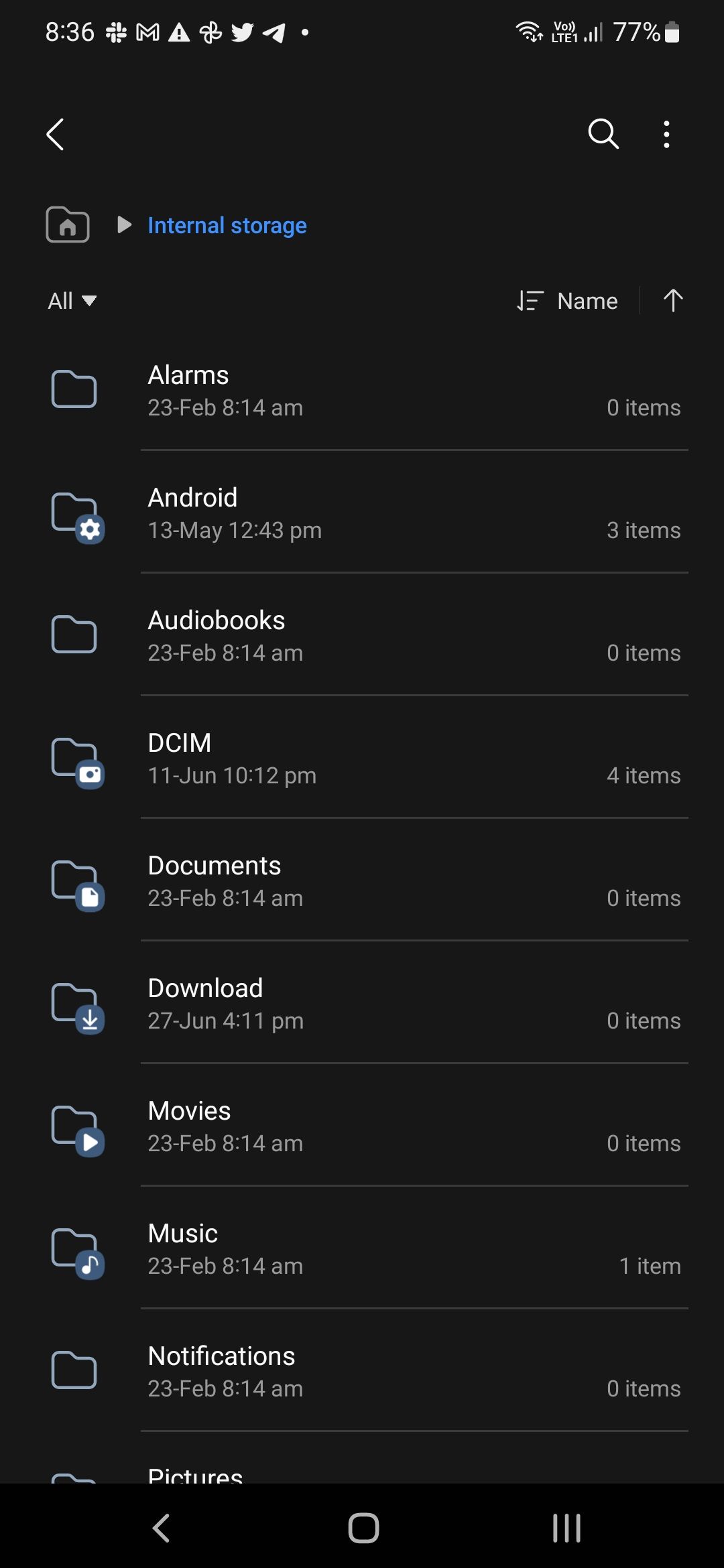 Samsung My Files Essentials folder-2