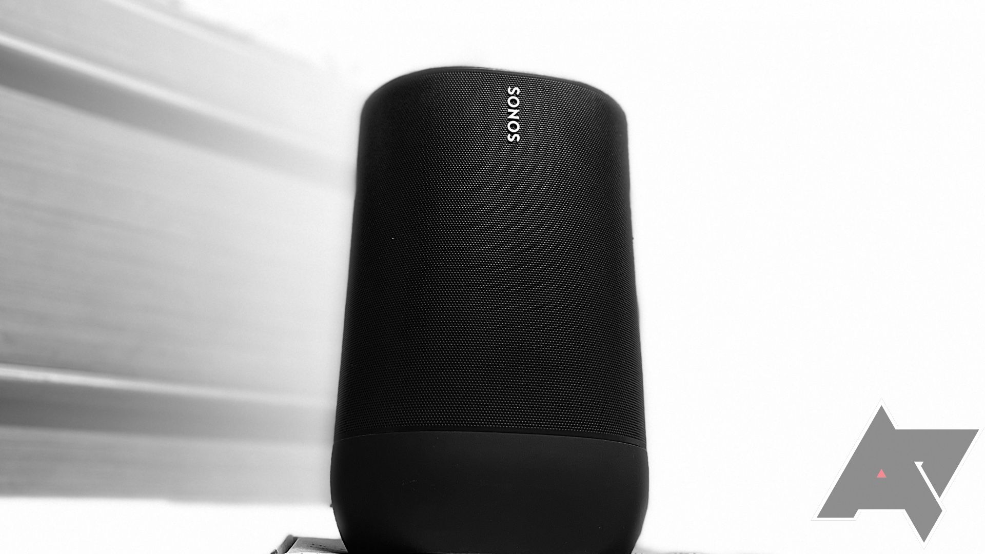 Sonos Move black and white indoors