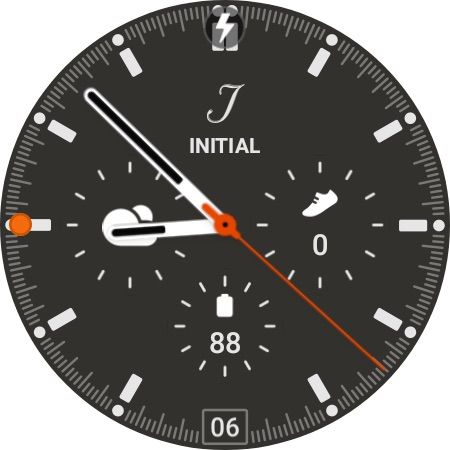 Use o mostrador do relógio OS 3