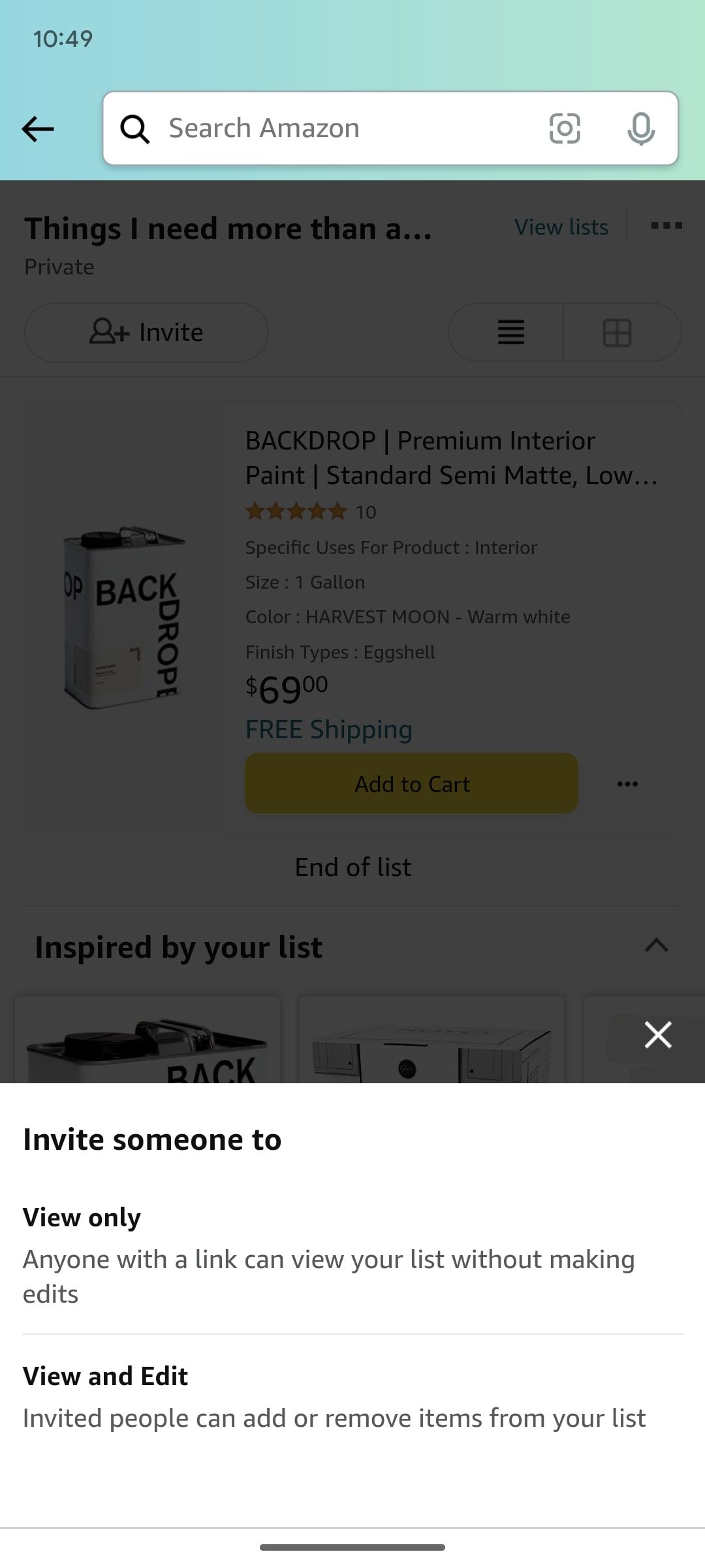 Amazon-invite-options