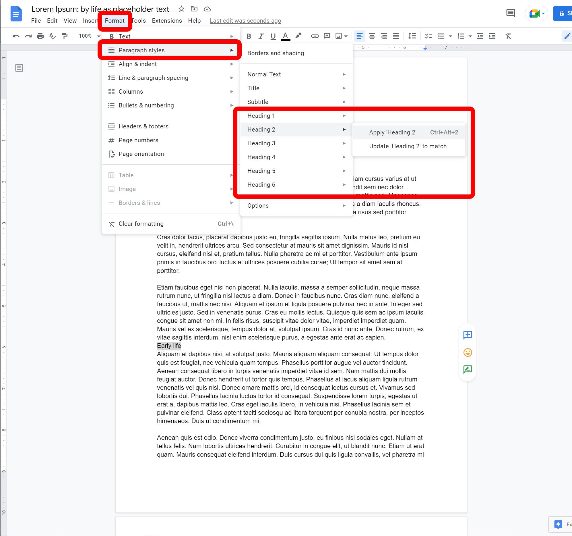 How To Add Headings To Table Of Contents In Google Sites