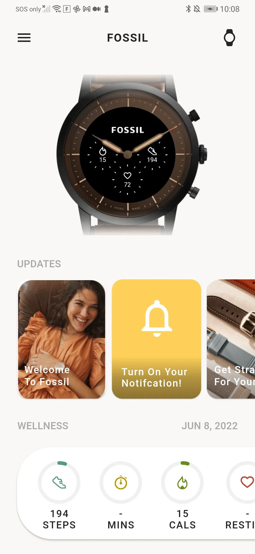 fossil smartwatches app 1