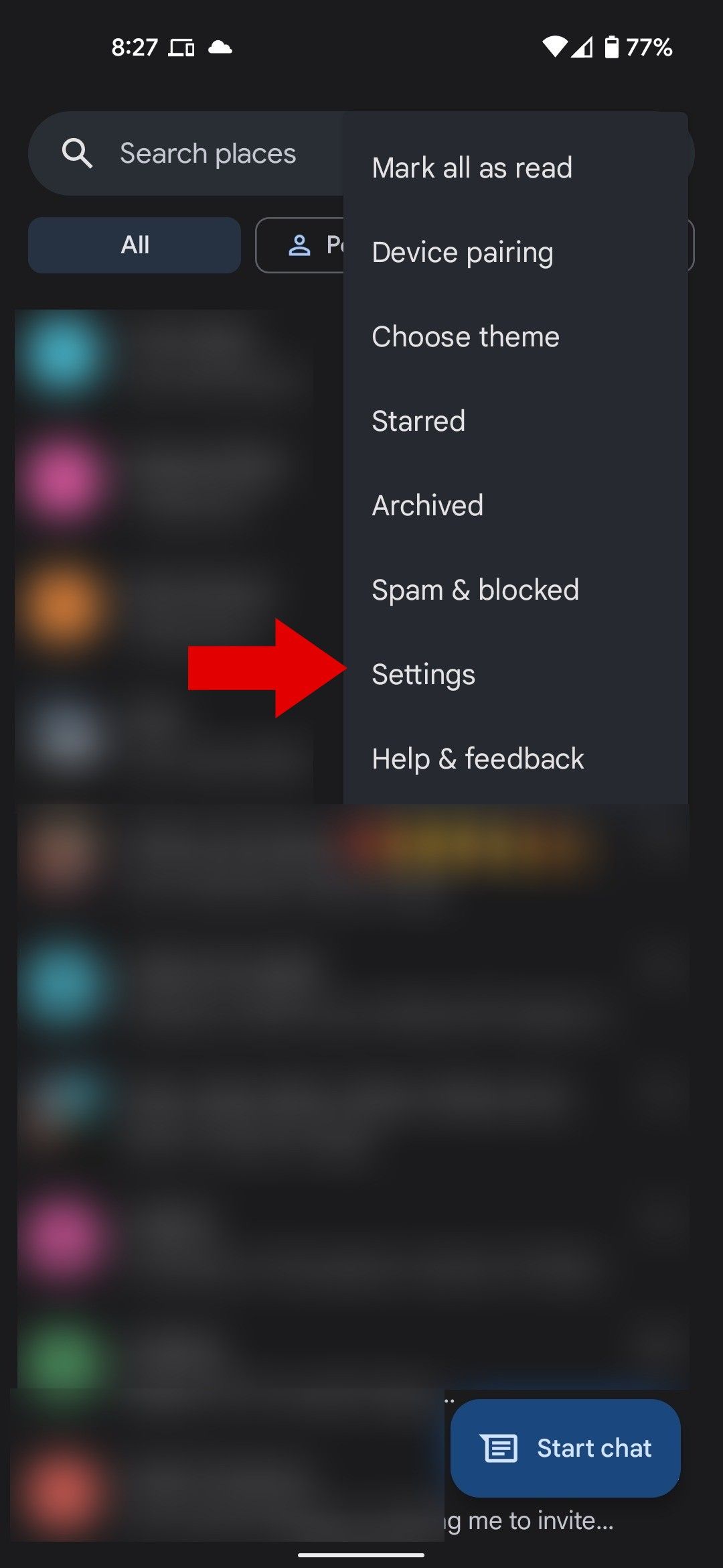 Google Messages How to enable RCS Chat for interactive messages