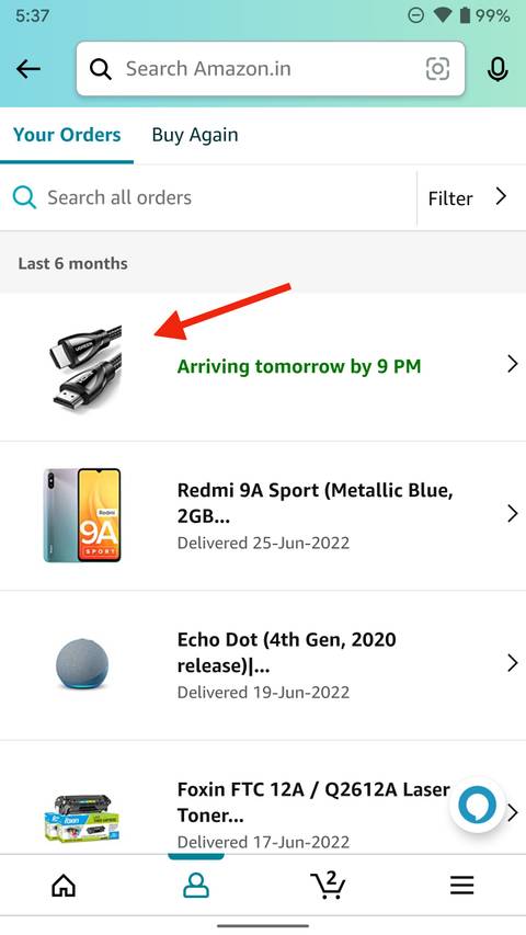 Amazon Tracking Visual How to track Amazon packages on your phone or desktop