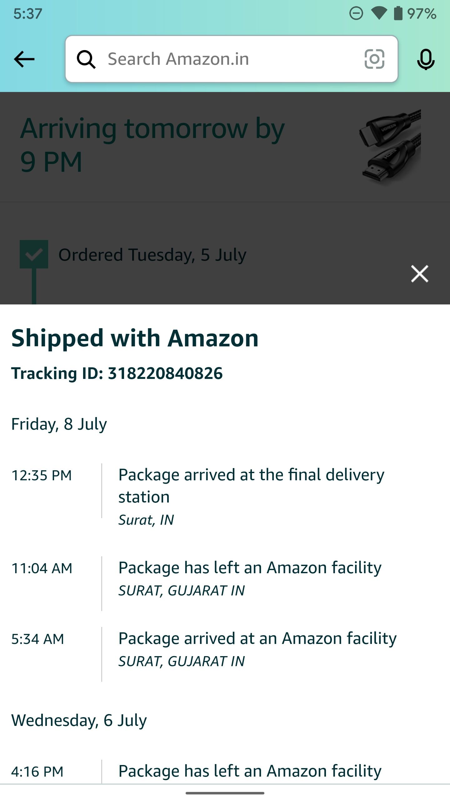 How to track Amazon packages on your phone or desktop