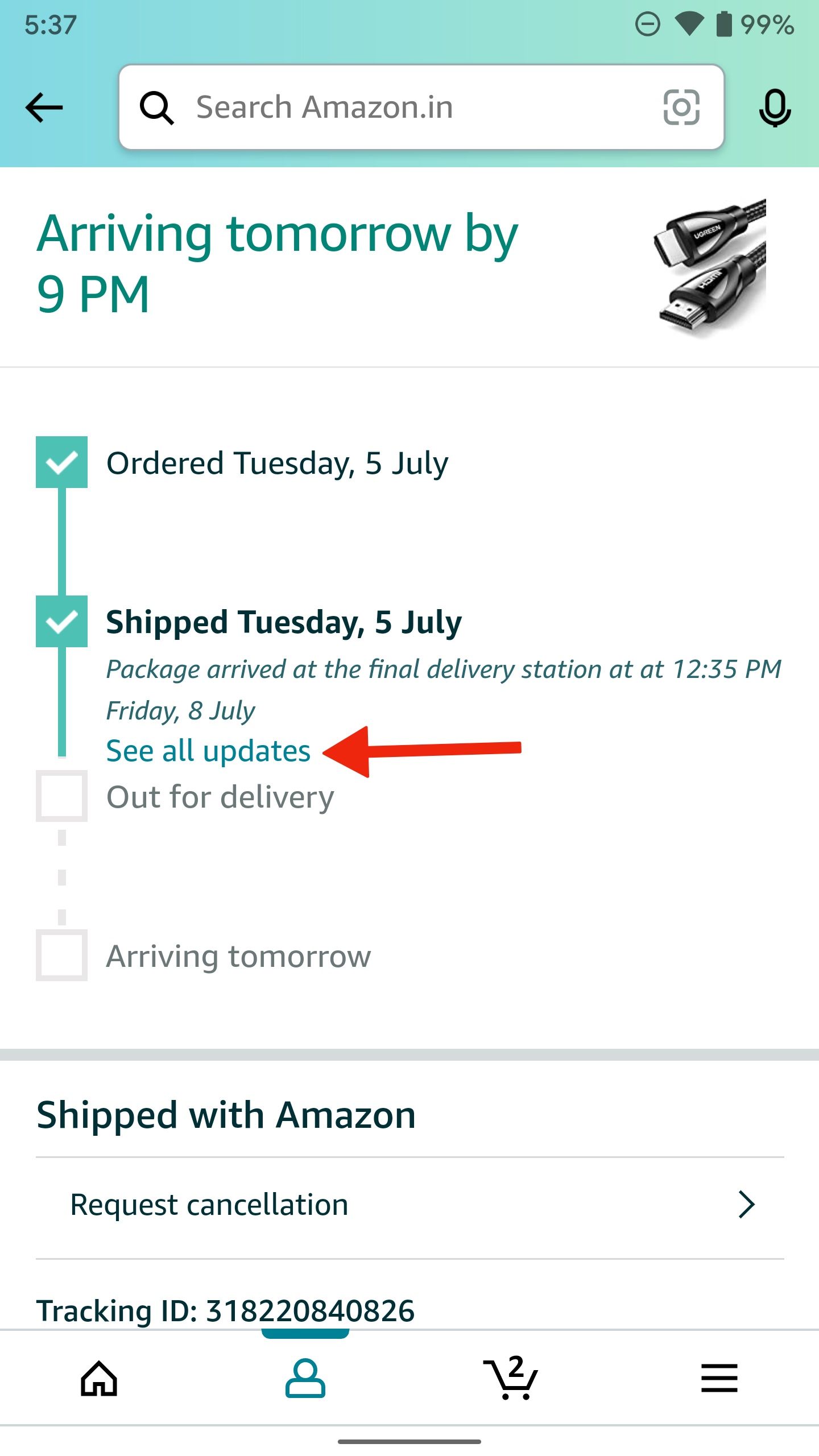 How to track Amazon packages on your phone or desktop