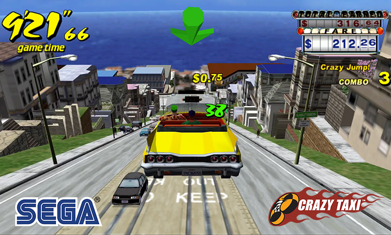 Crazy Taxi Classic лучшие аркадные игры (1)