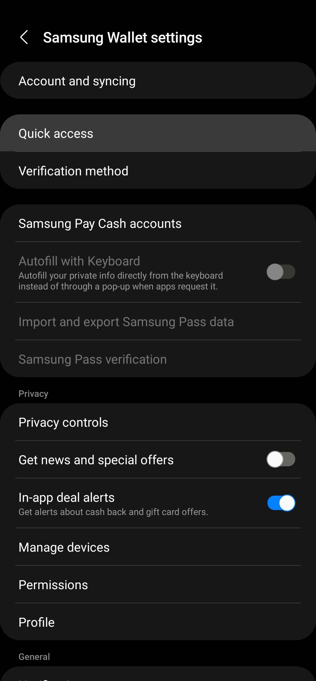 Disable quick launch gestures from Samsung Pay-3