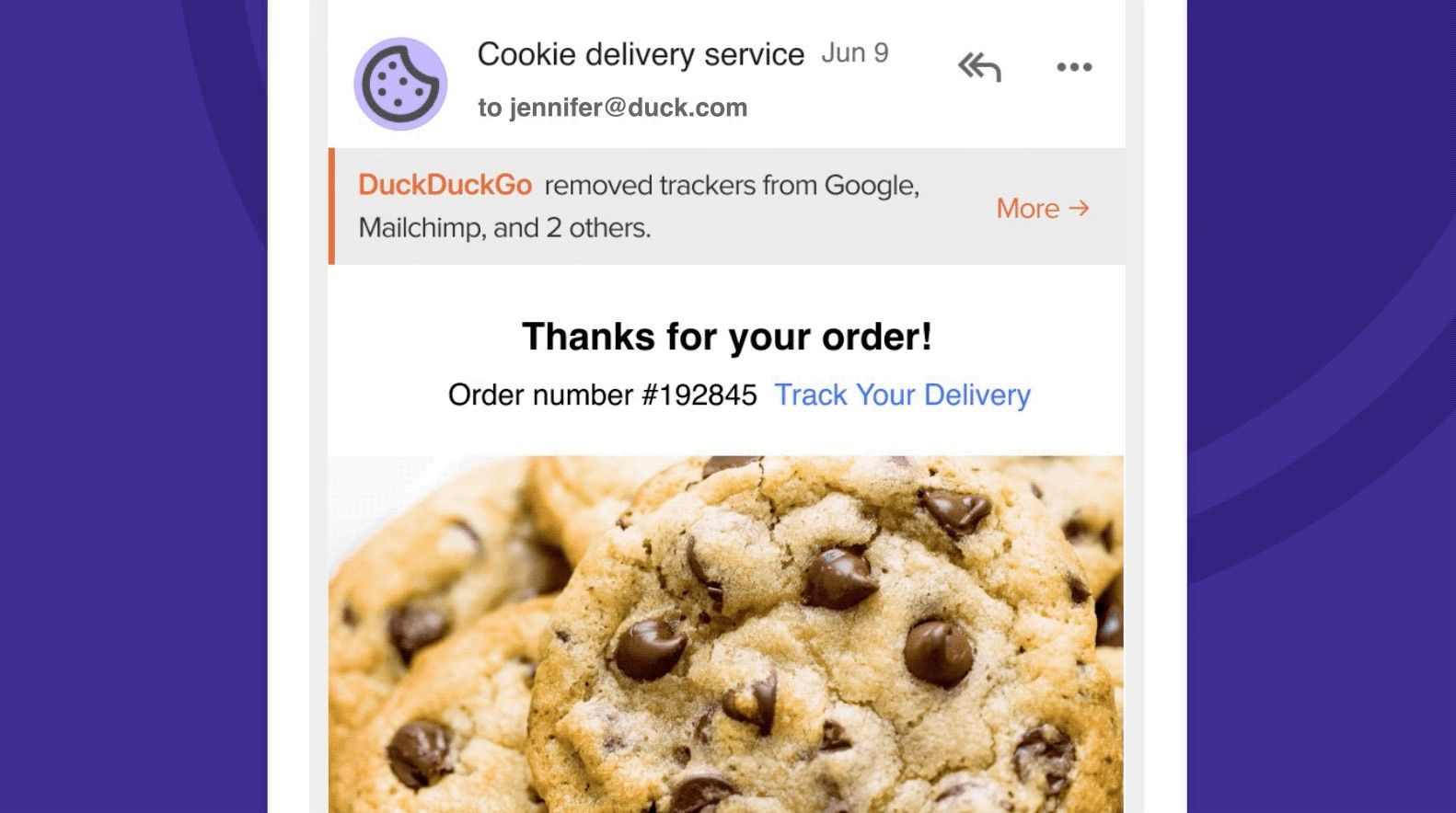 DuckDuckGo Email Tracker Removal