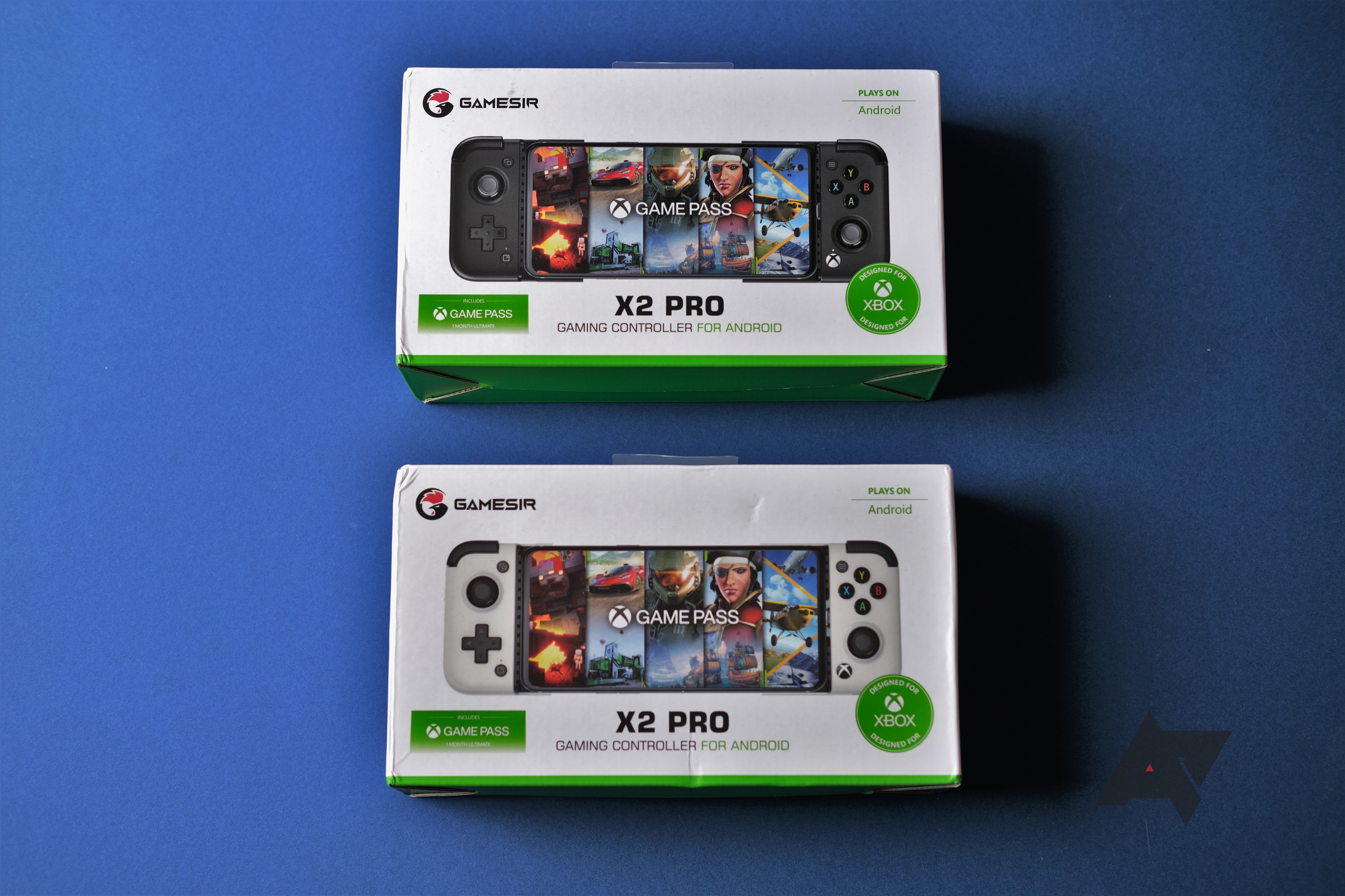 GameSir X2 Pro hands on boxes