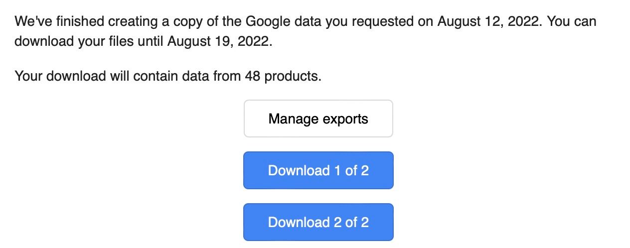 download google takeout data
