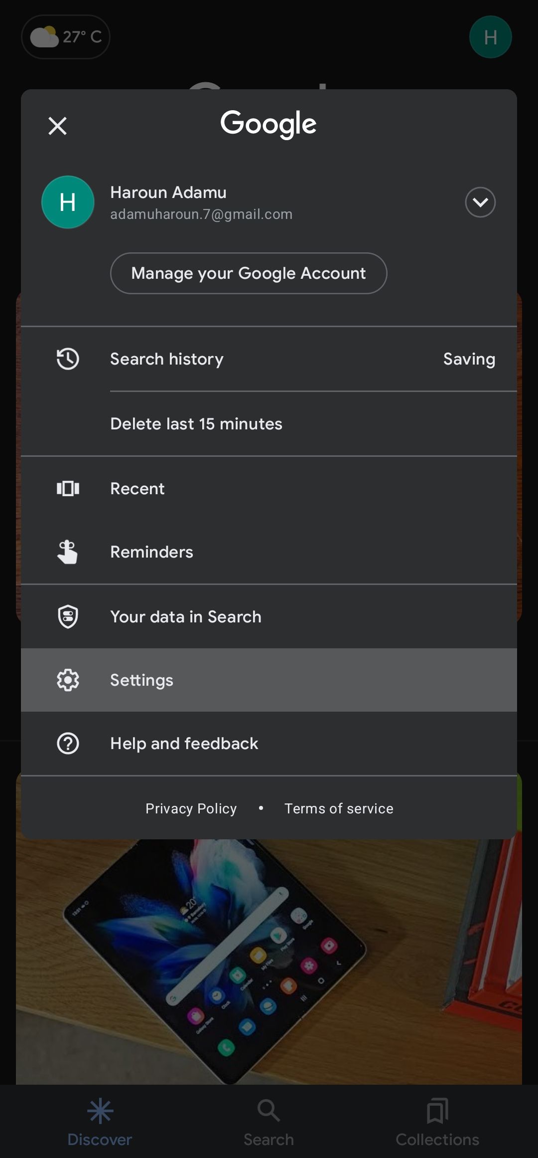 Cara mematikan Google Assistant di ponsel Android 2