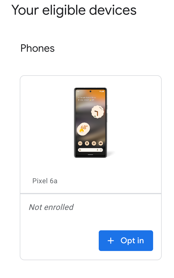 pixel 6a android 15 beta update