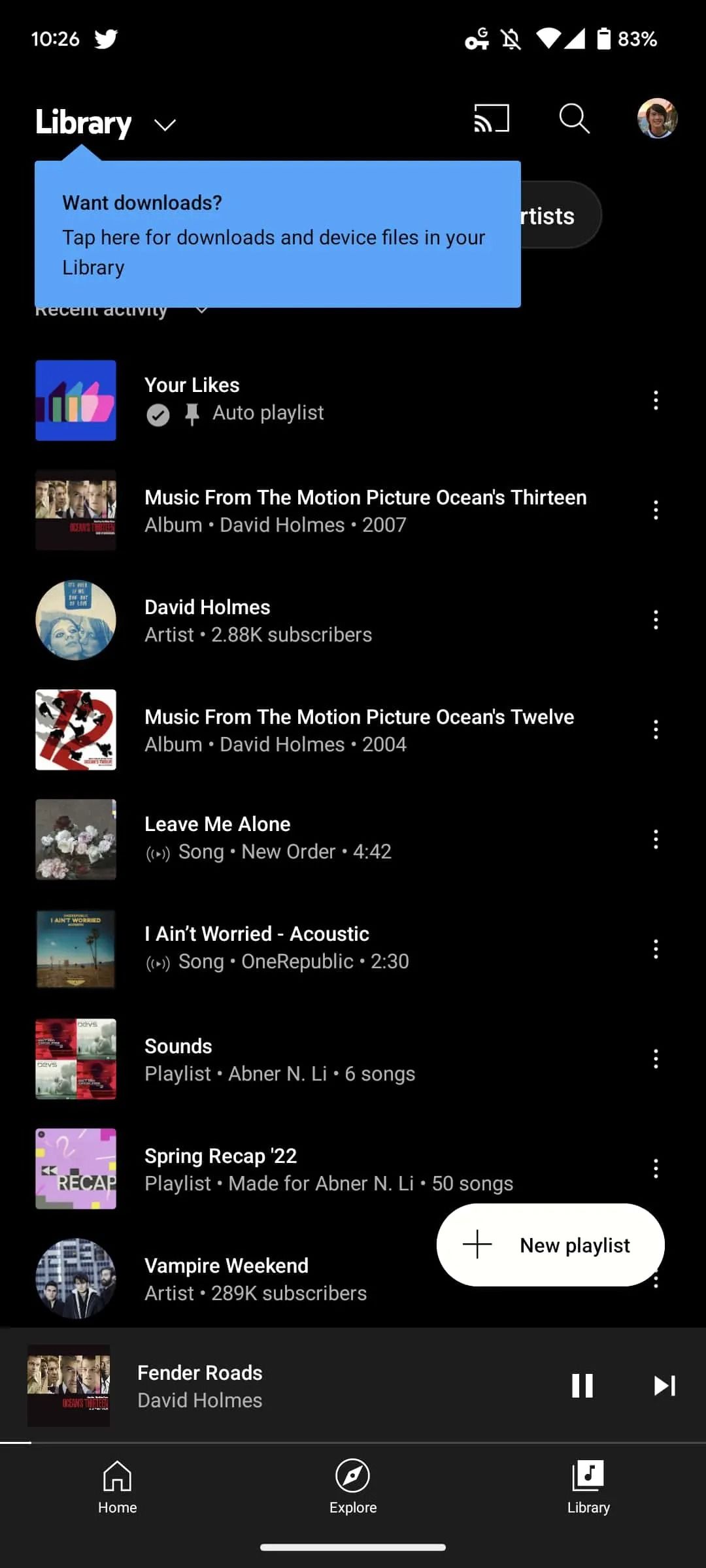 YouTube Music’s refreshed Library UI is now rolling out to everyone