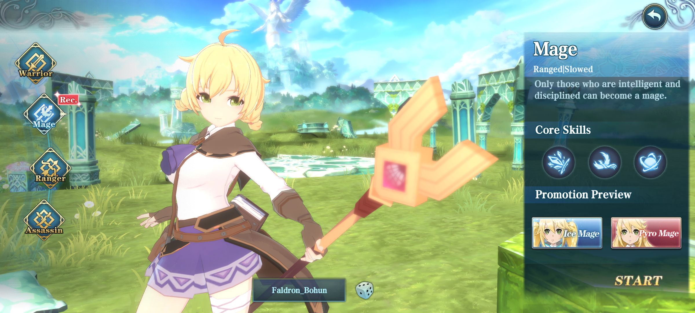 Ys Online Mage