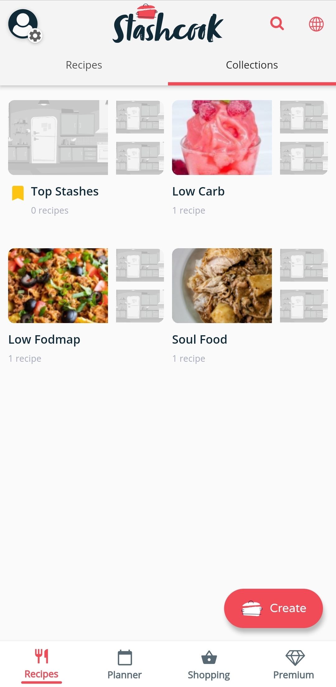 Stashcook Android app