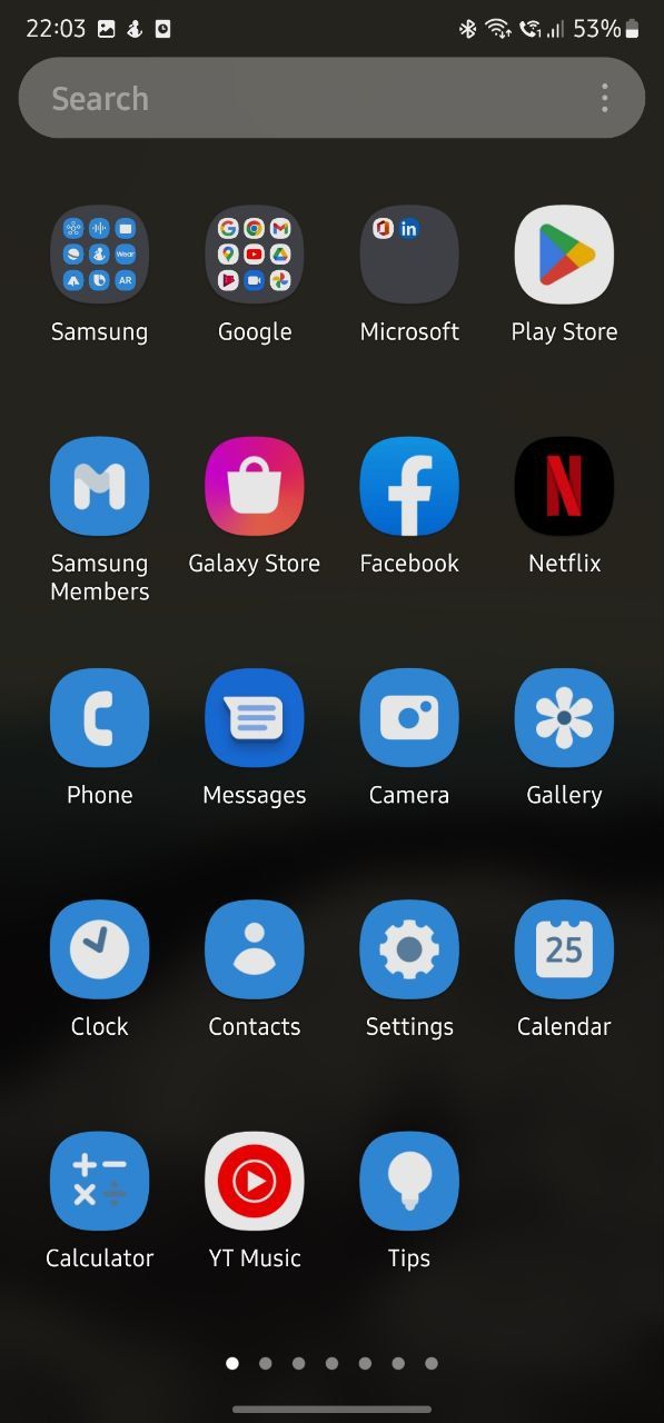 Delete Samsung apps from apps screen 1