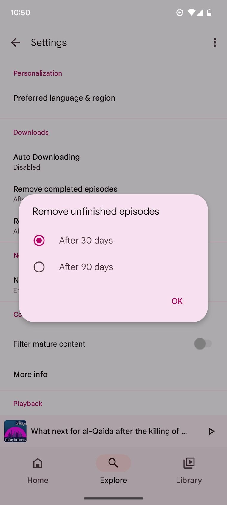 google-podcasts-remove-unfinished-episodes