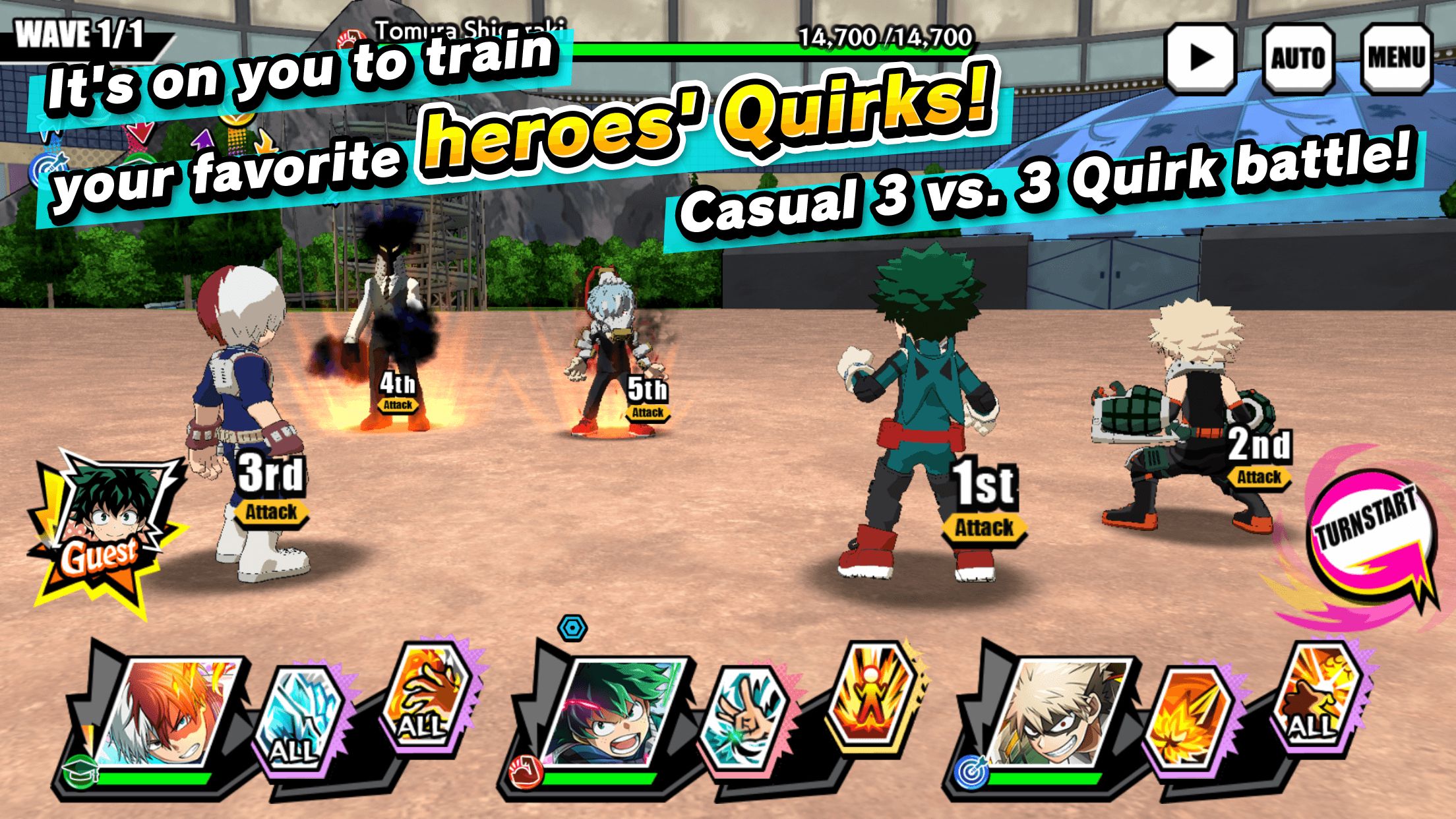 My Hero Ultra Impact Heroes
