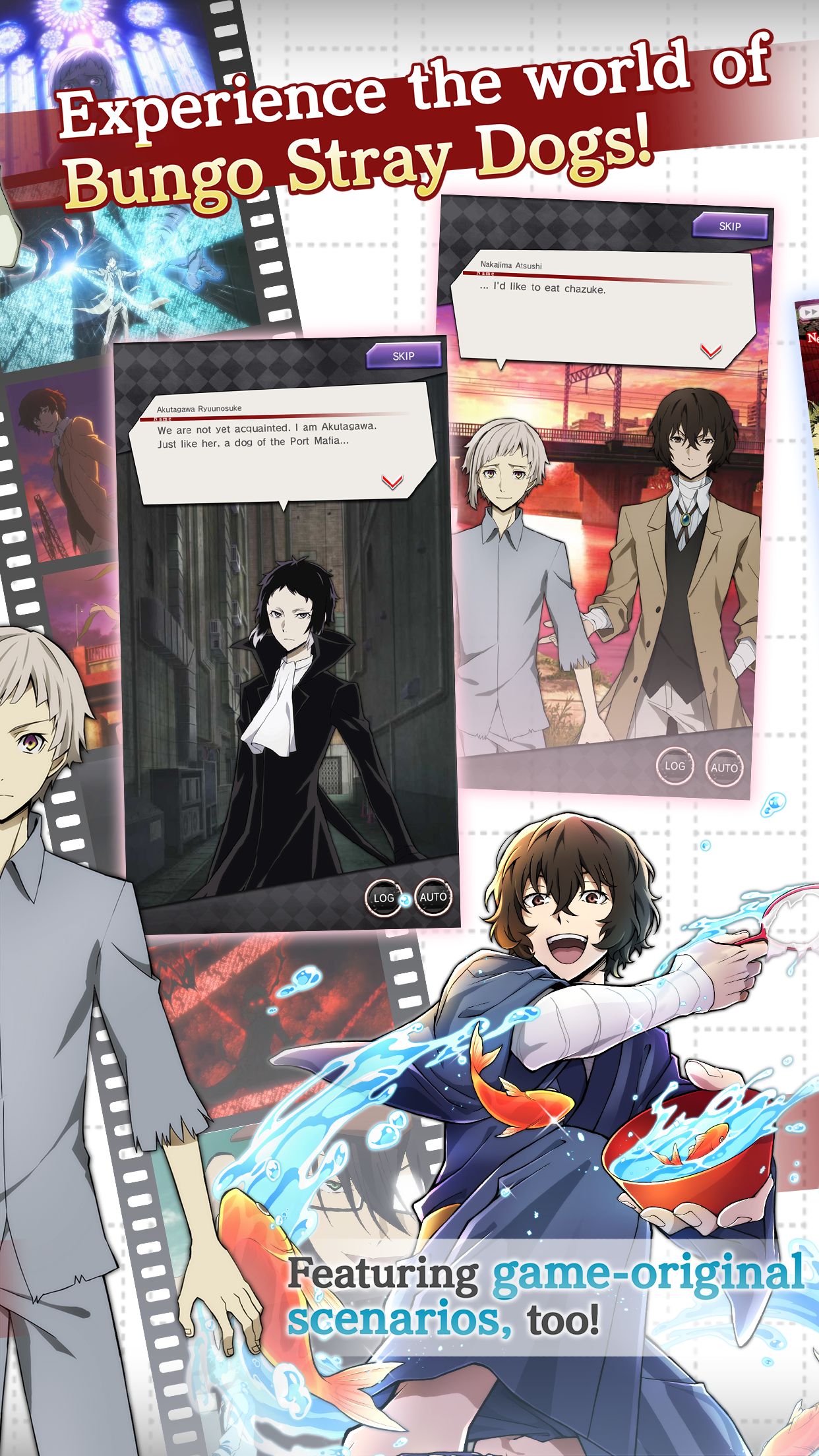 The world of Bungo Stray Dogs