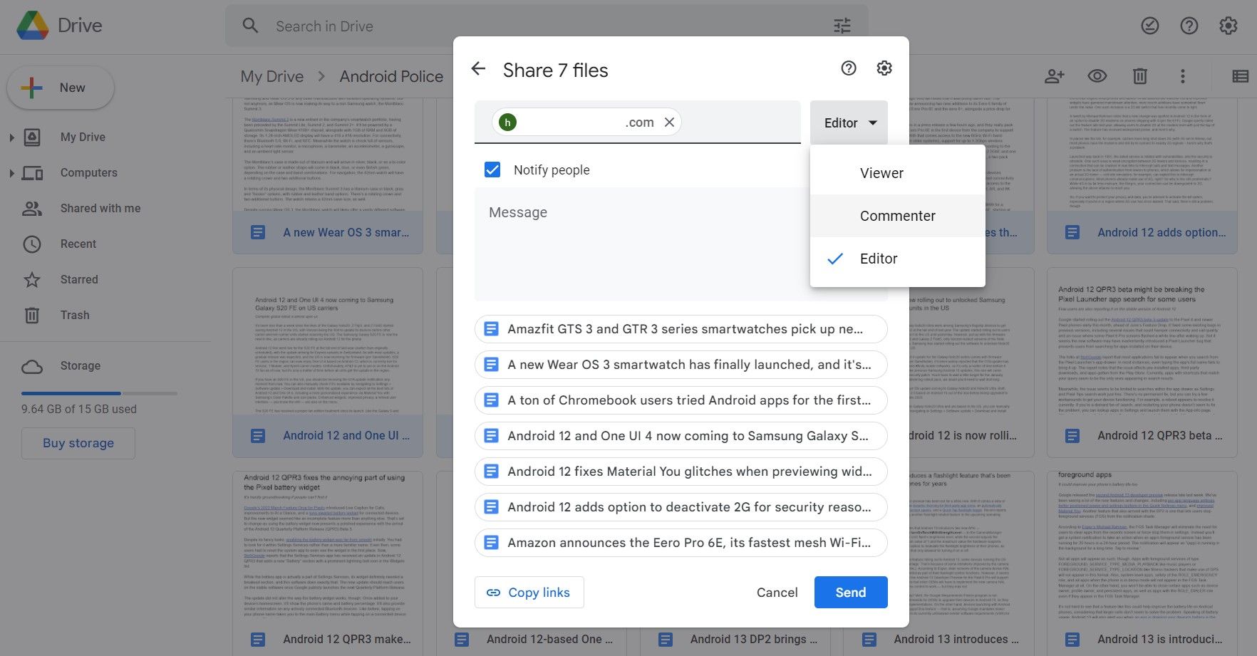 How to share files and collaborate on Google Drive