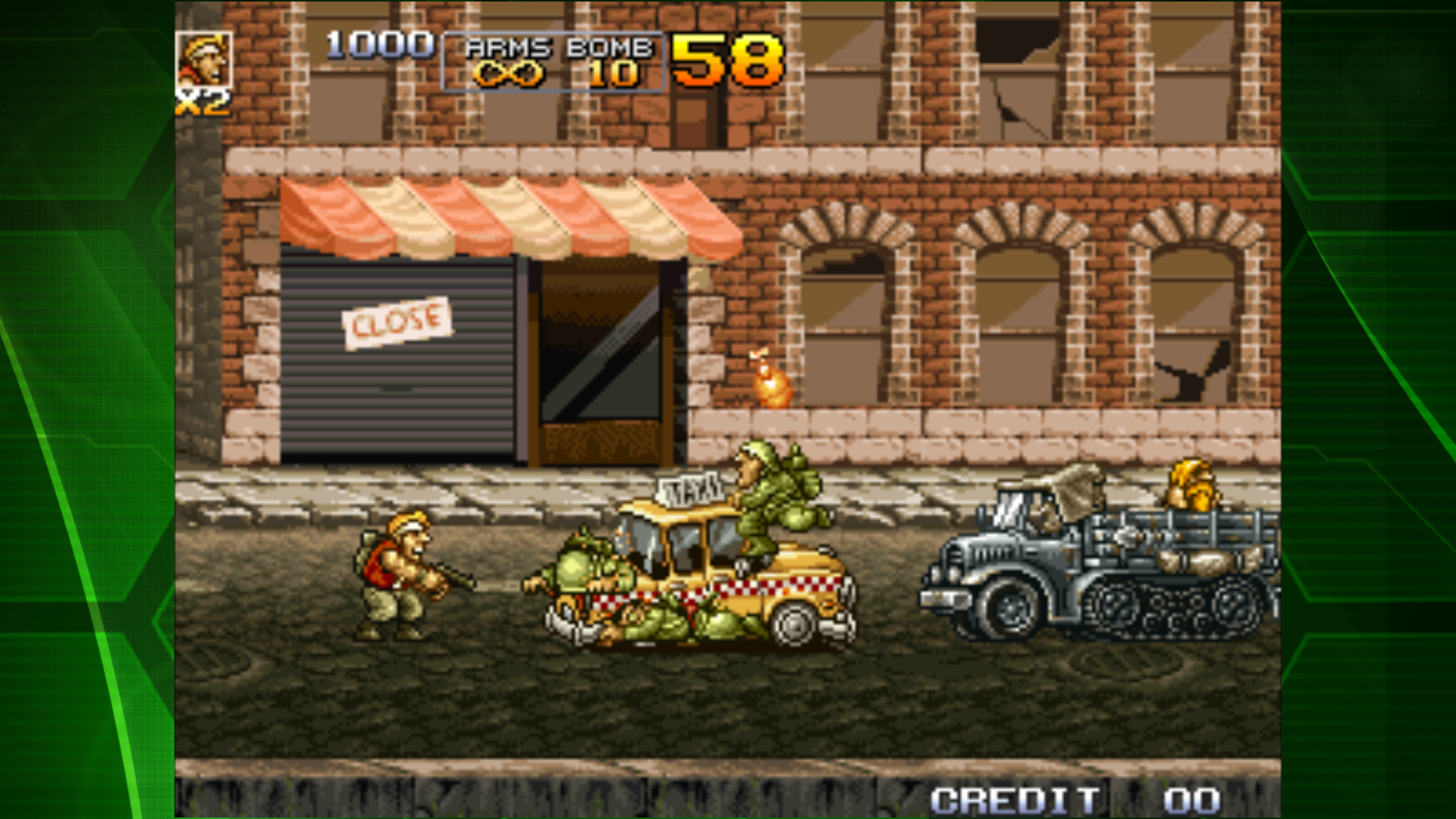 Screenshot of METAL SLUG $ ACA from the Play Store