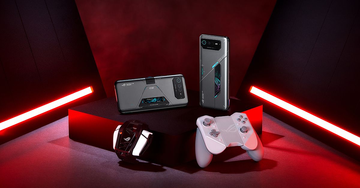 Asus's latest gaming phone features a heat-dissipation 'door' for better cooling performance