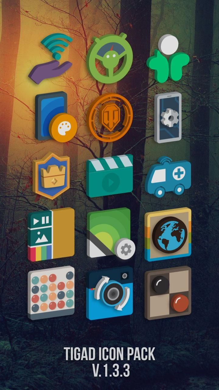 Tigad Pro Icon Pack Summary of Icon Packs (1)