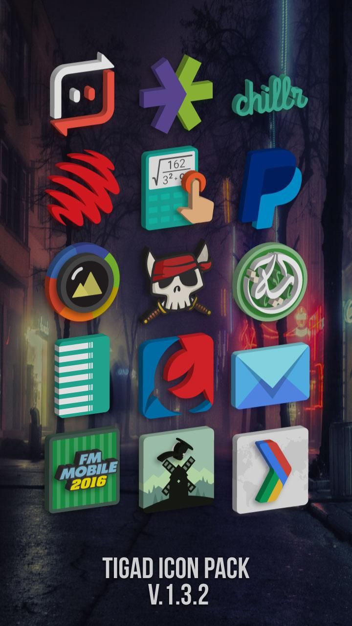 Tigad Pro Icon Pack Summary of Icon Packs (2)