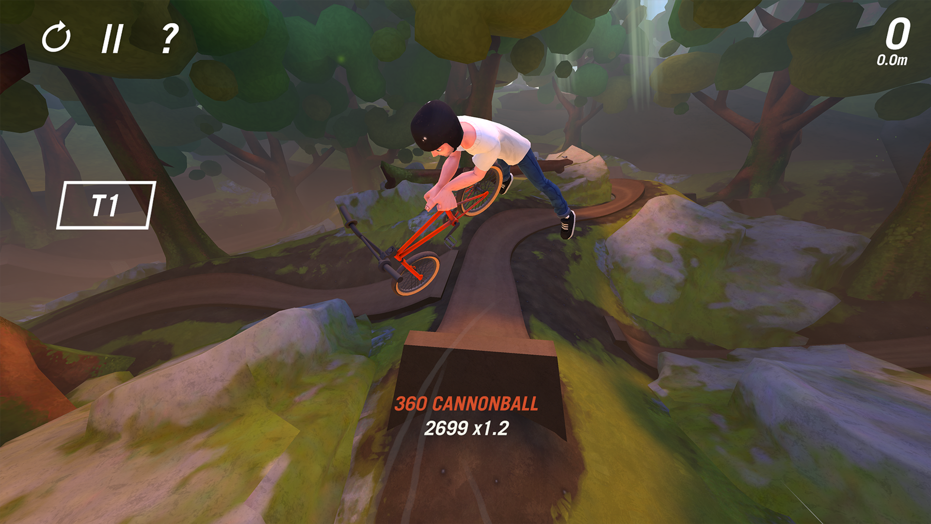 Summary of TRAIL BOSS BMX sports game (1)