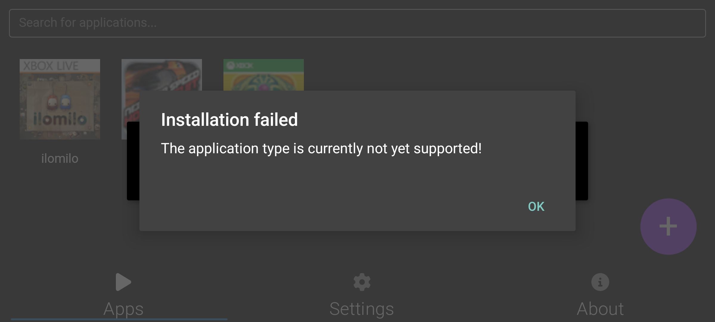 Failed to install WPR