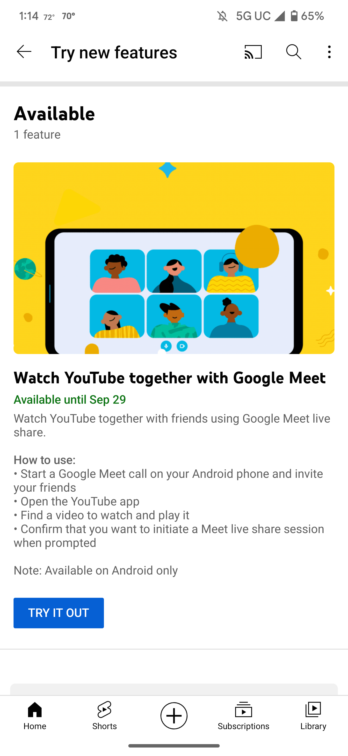 YouTube-Google-meet-live-share-2
