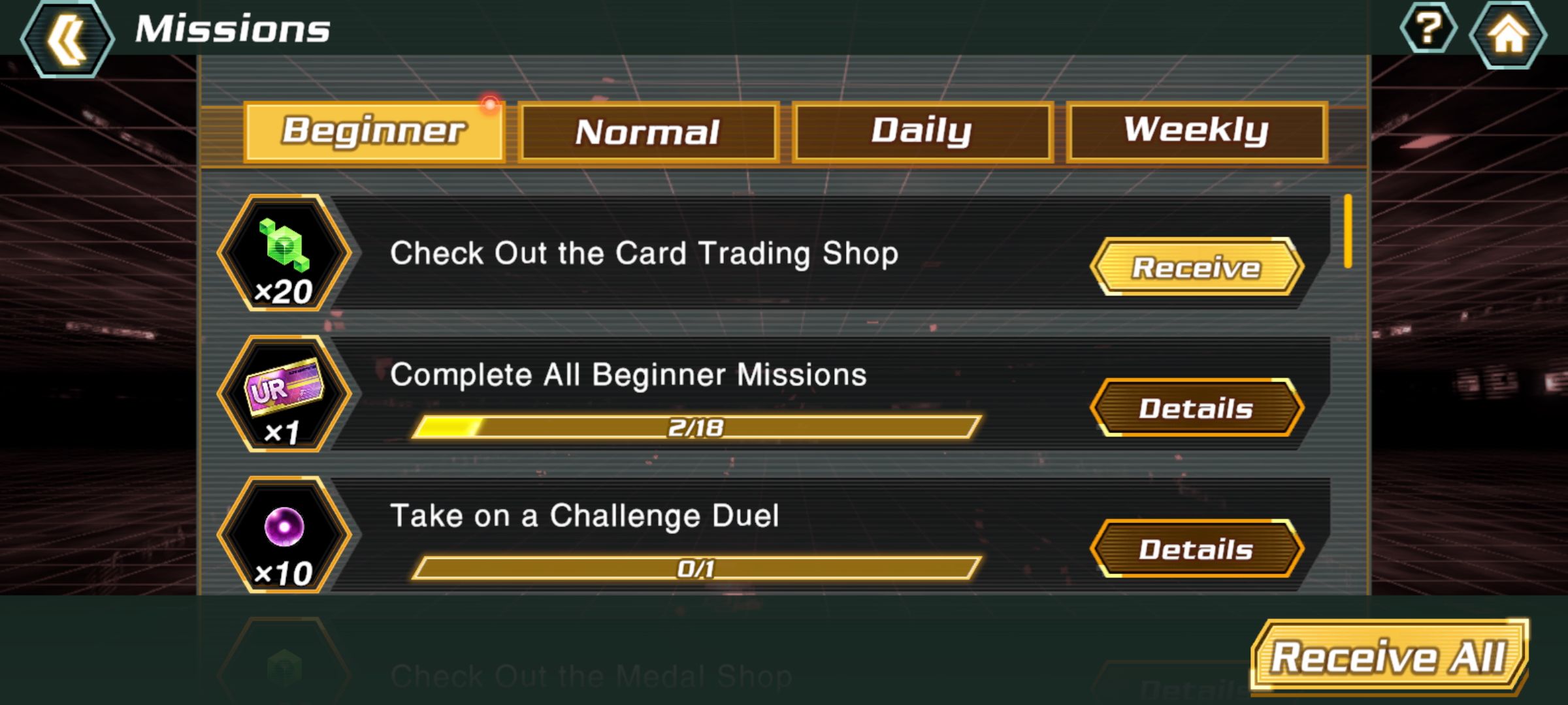 Cross Duel Weekly Daily Mission