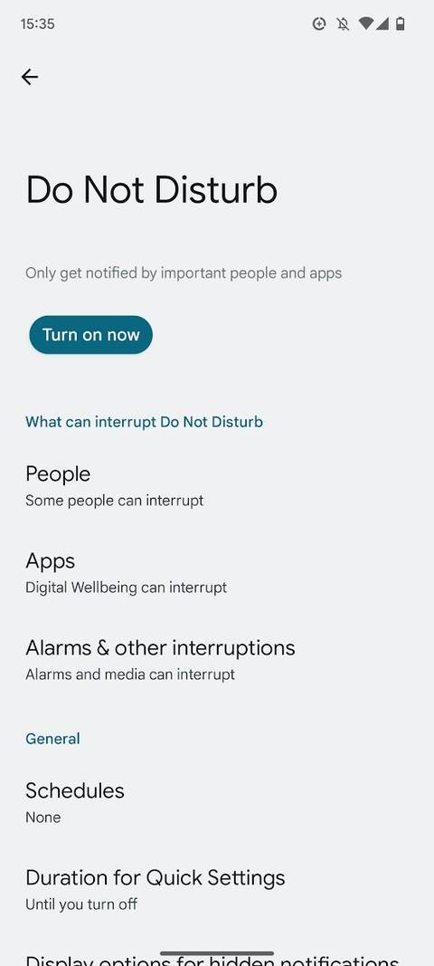 How to use Do Not Disturb mode on your Android phone